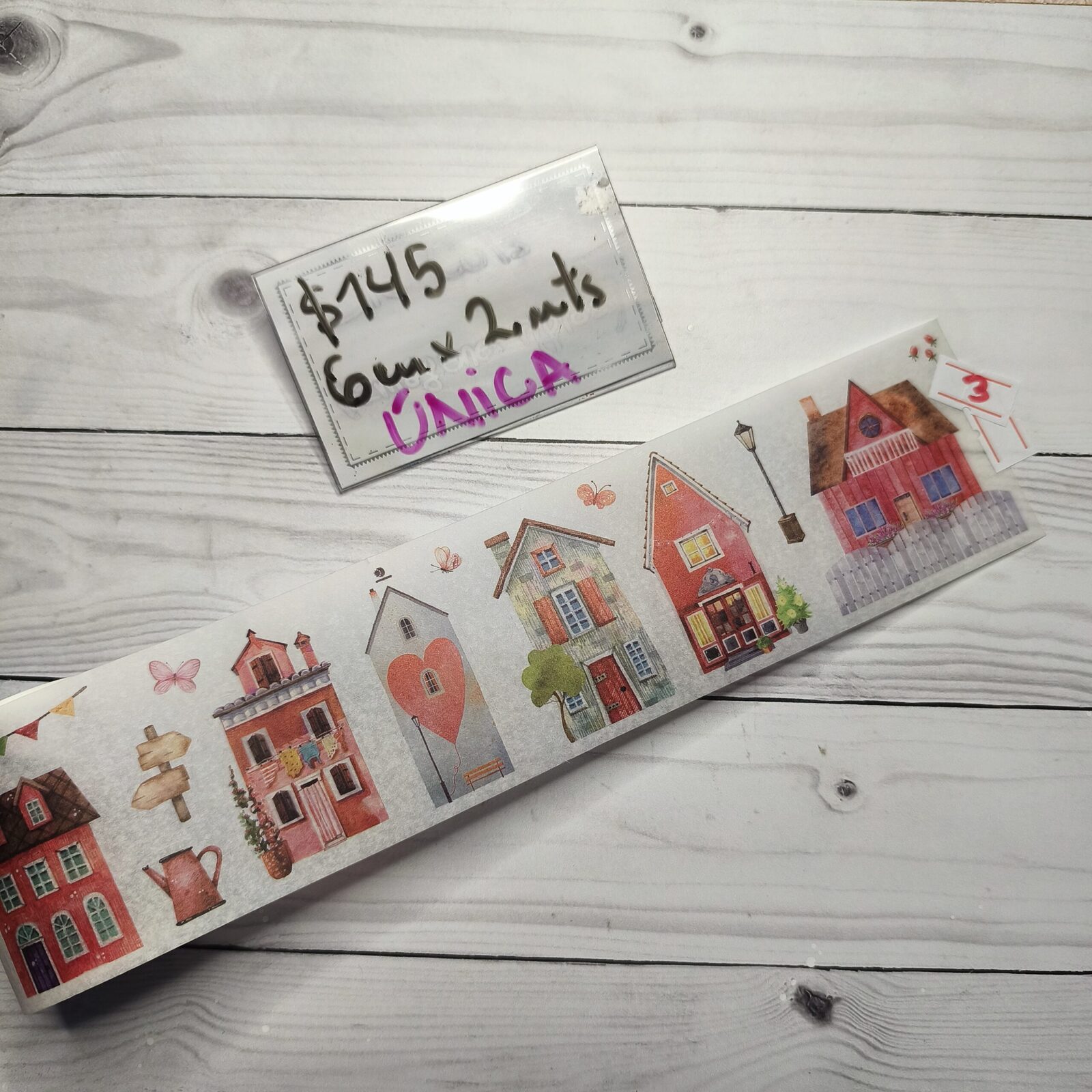Washi casitas rojas 3
