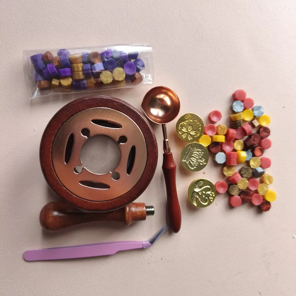 Kit Sellos de cera mega completo