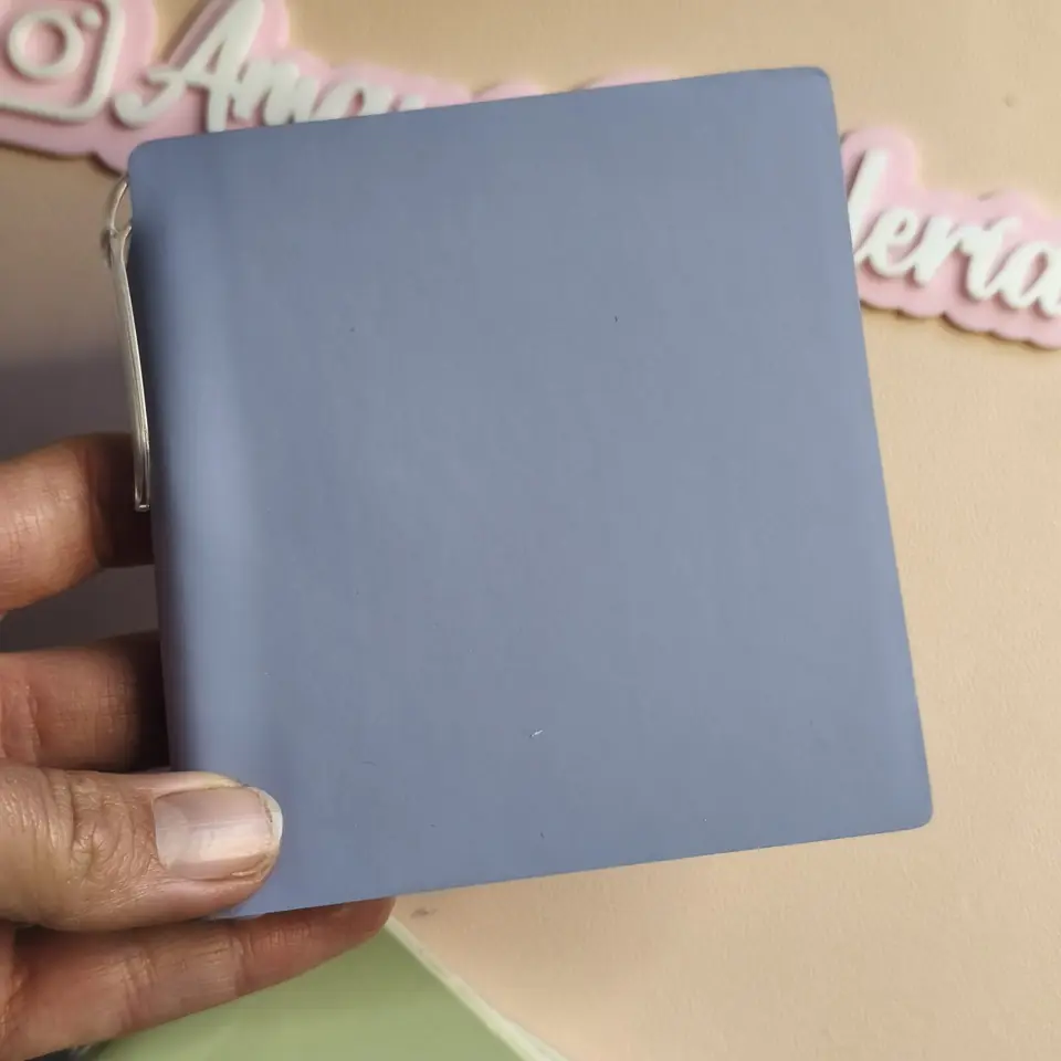 Cuaderno 10x10 Lila pastel