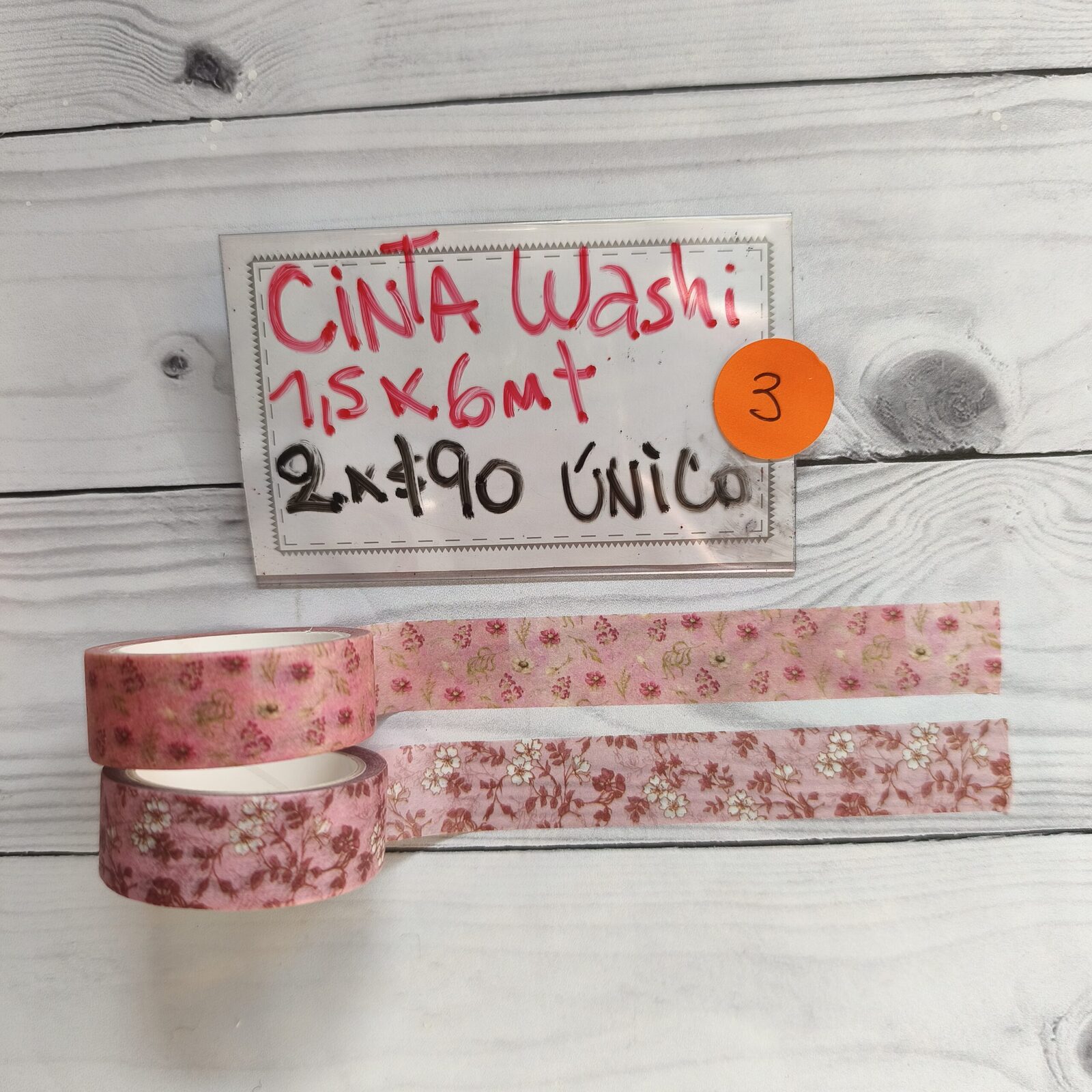 Washi rosa 3