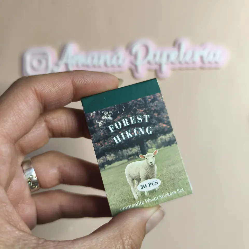 Mini block stickers Forest