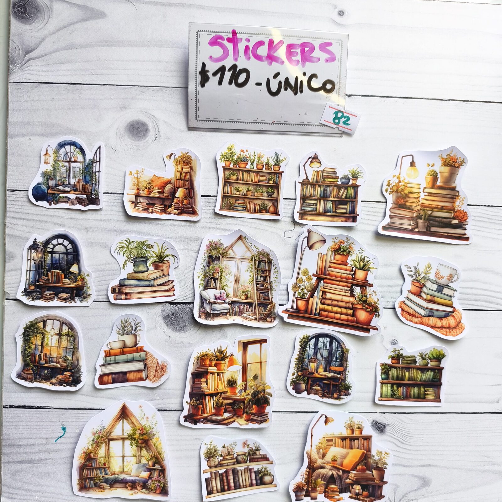 Stickers libros 82