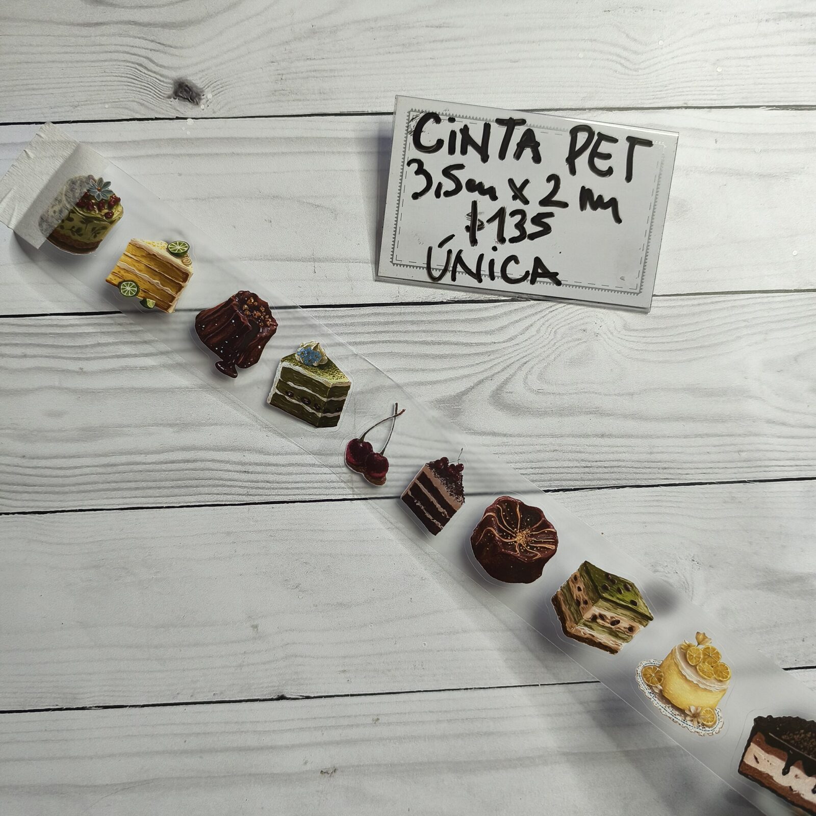 Cinta pet postres