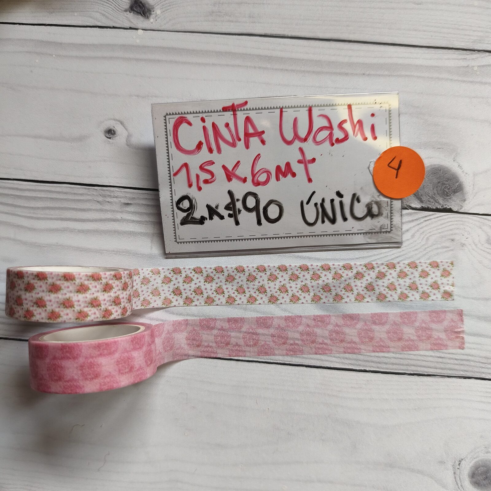 Washi rosa 4