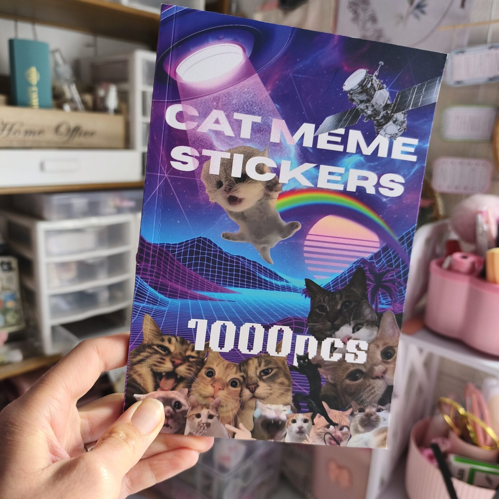 Libro de stickers Memes