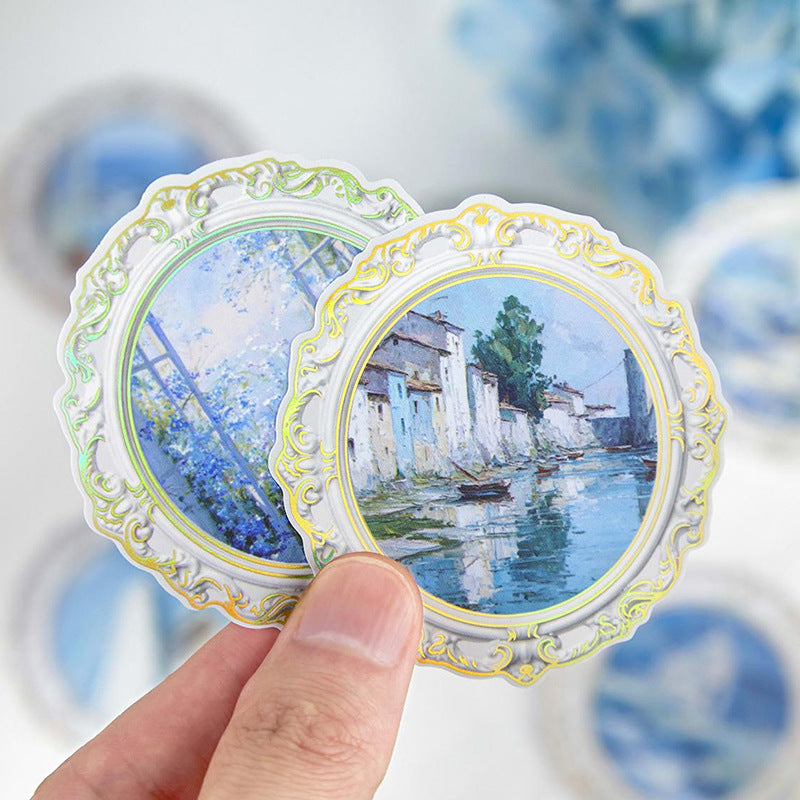 Stickers con foil cudros Lagoon 21