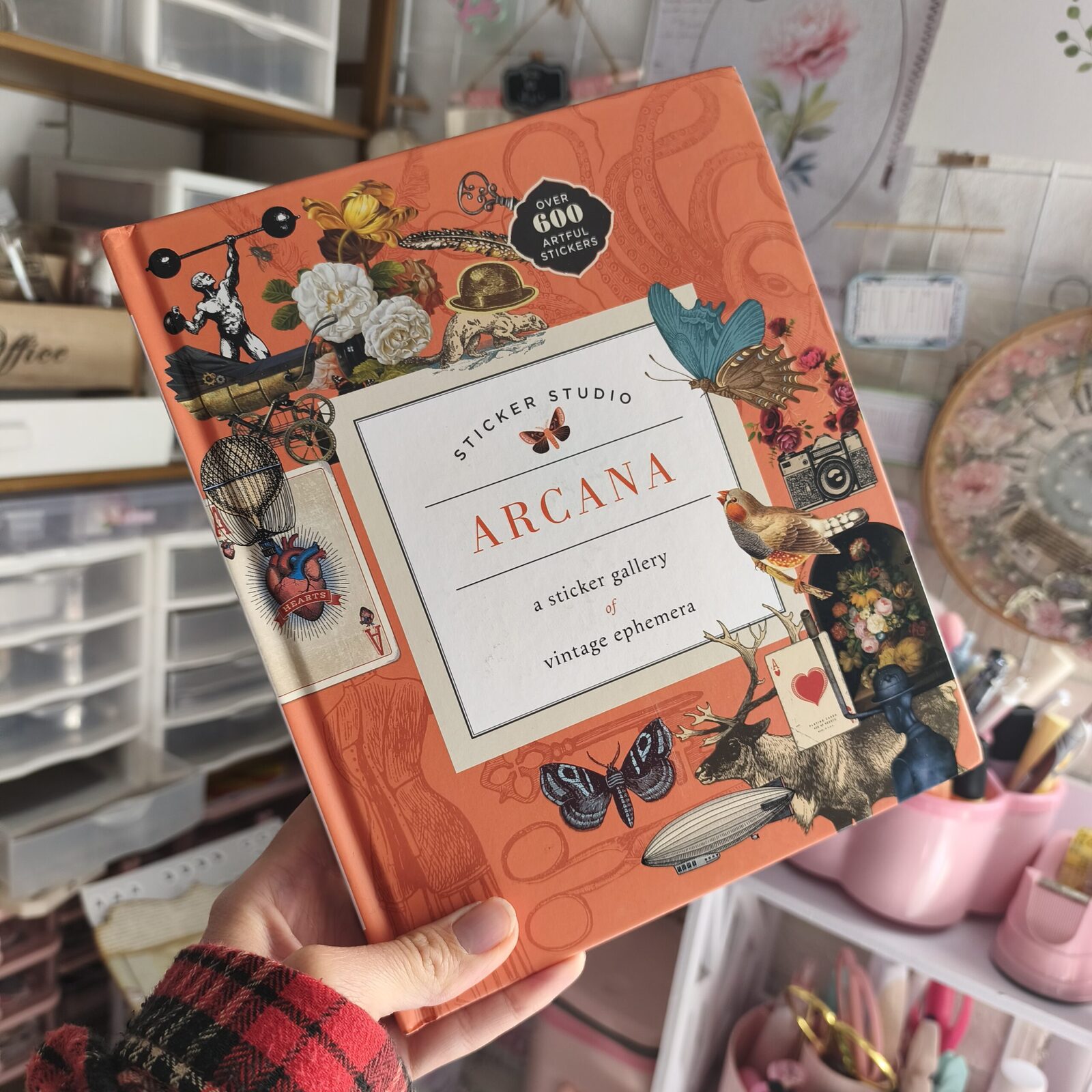 Libro de stickers Arcana