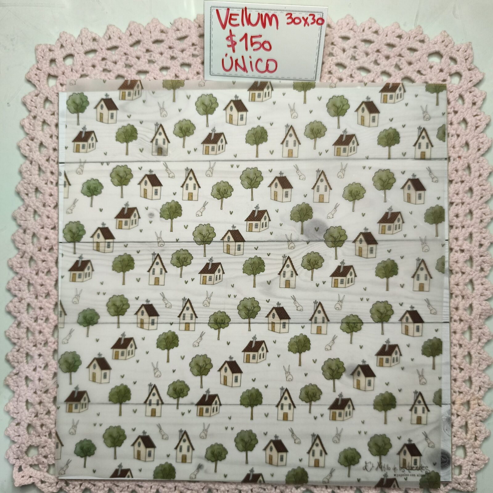 Vellum 30x30 casitas