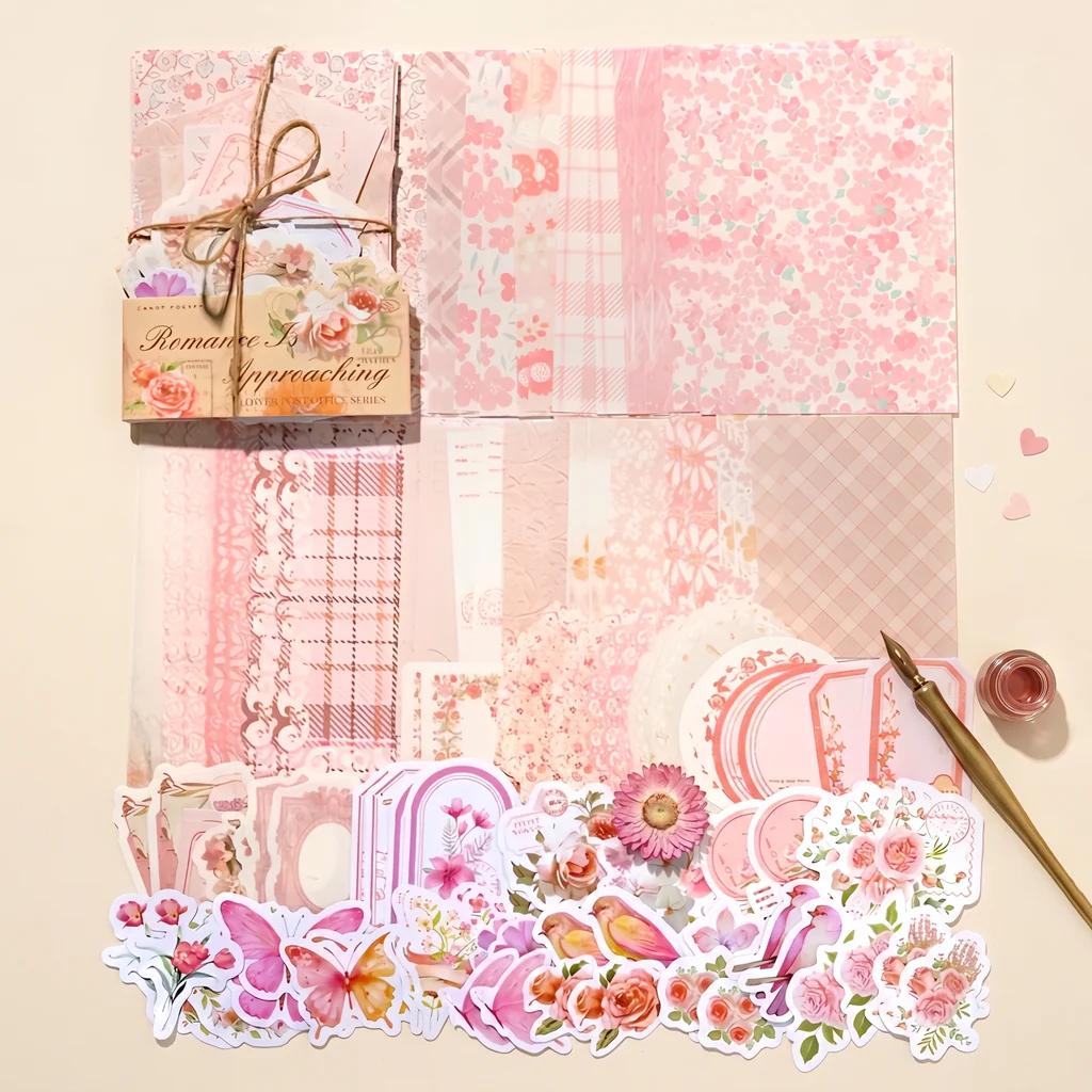 Kit creativo Romance rosa