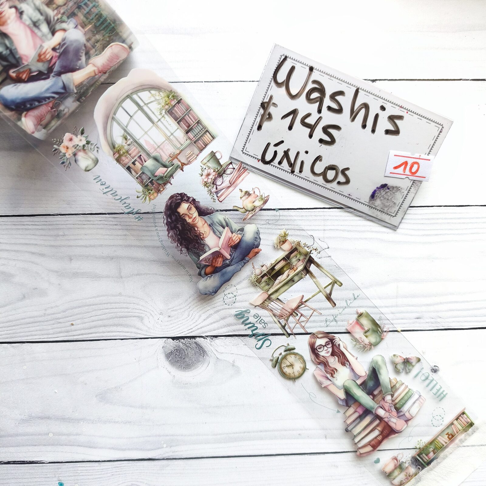 Washi pet nena azul 10