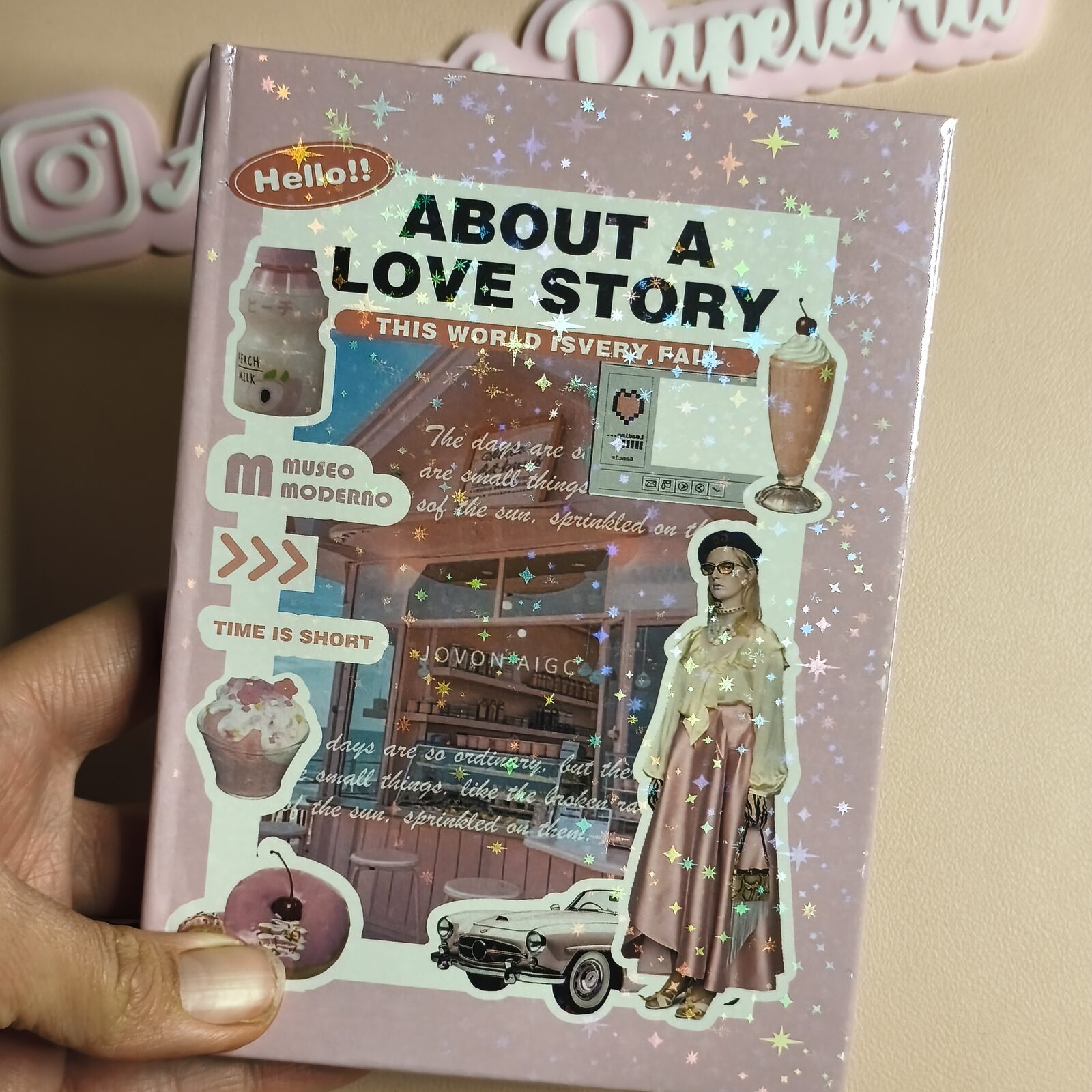 LIbro de stickers Love story