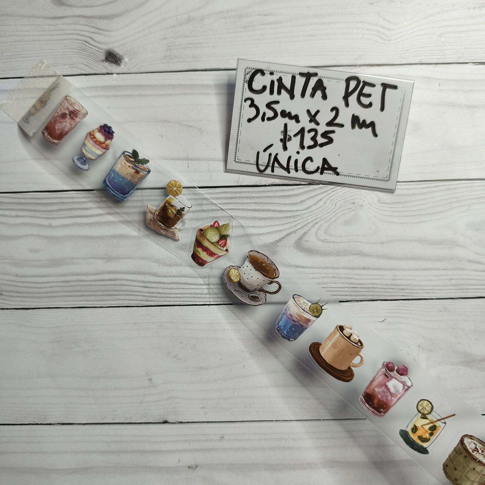 Cinta pet bebidas
