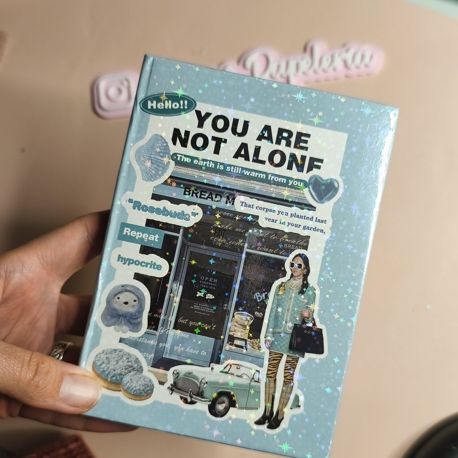 LIbro de stickers Not Alone