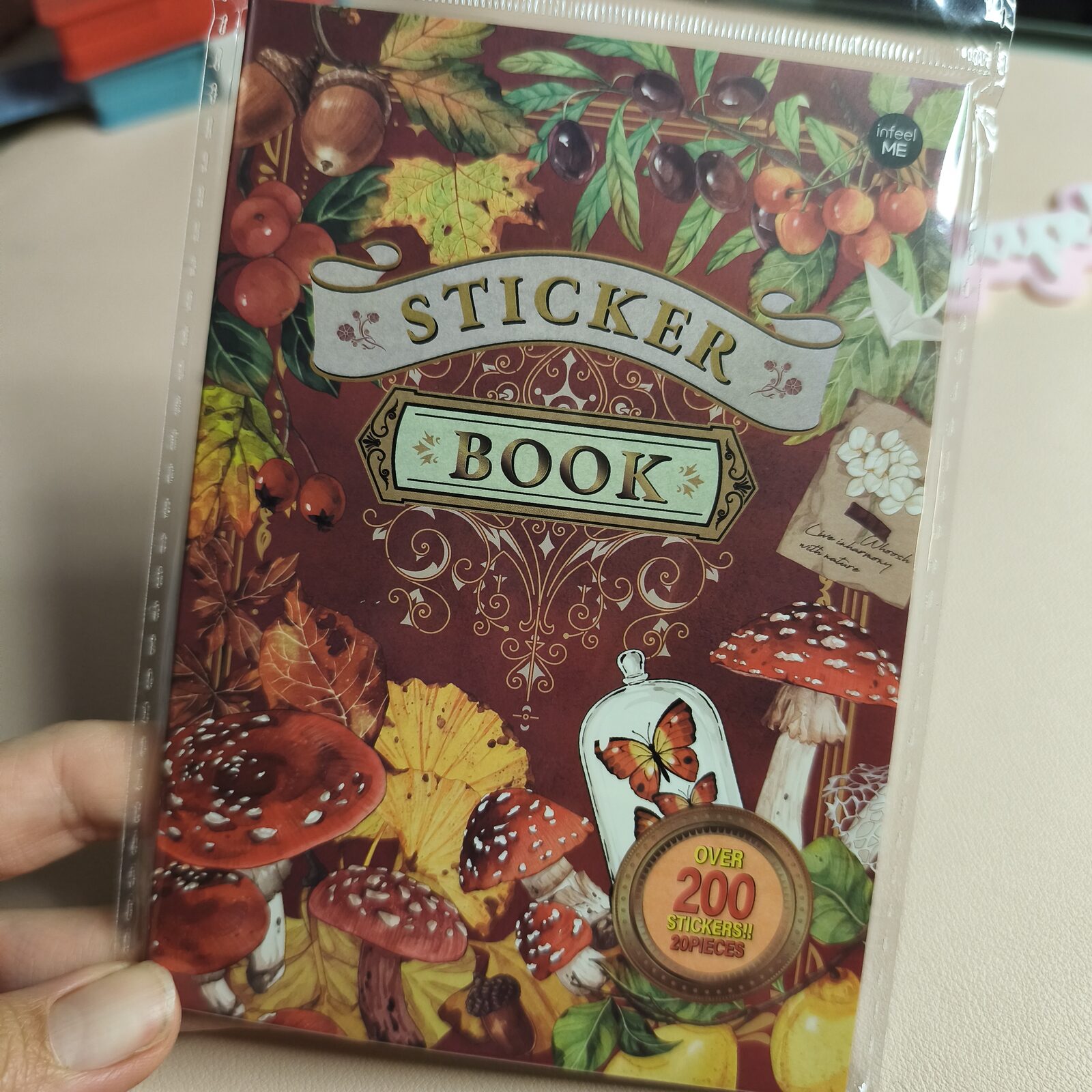 LIbro de stickers otoño