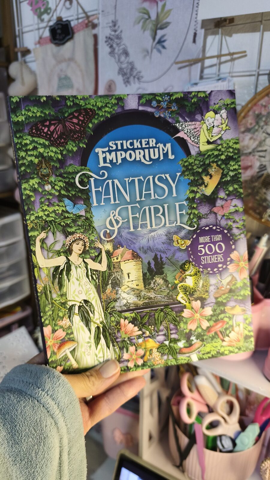 Libro de stickers Fantasy