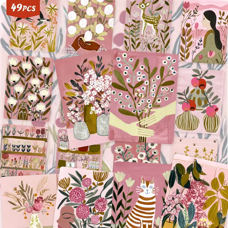 Sticker Mujeres y plantas