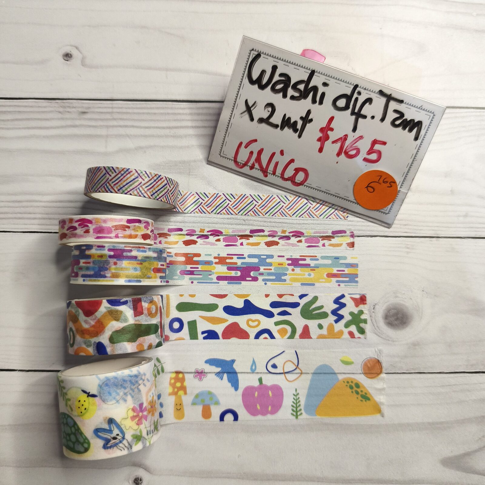 Washi mix arabescos 6