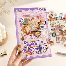 Libro de stickers Sweet lila