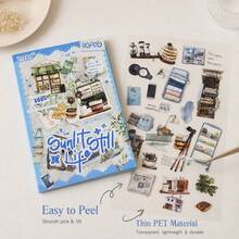 Libro de stickers Sunnlit azul