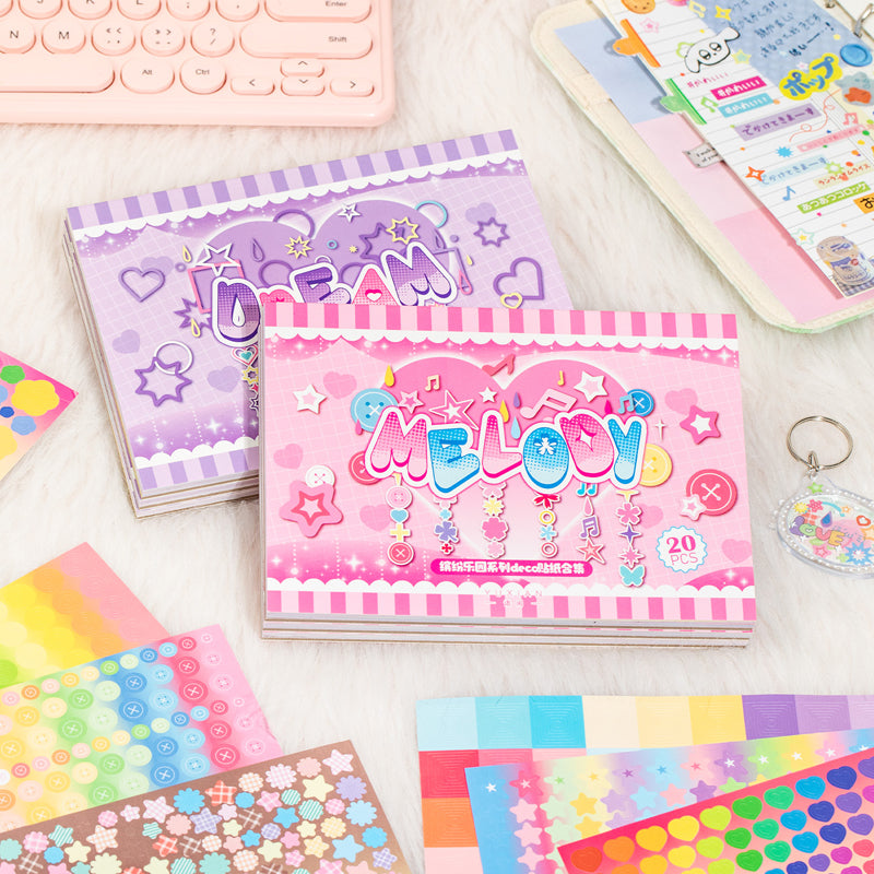 LIbro de stickers Melody