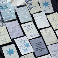 Stickers con foil Blue dream 01