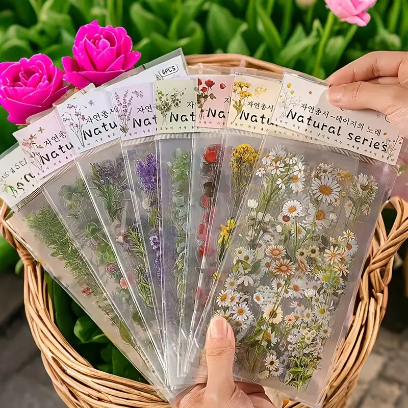 Planchas pet Florales y hojas