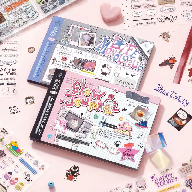 Libros de Stickers Journaling
