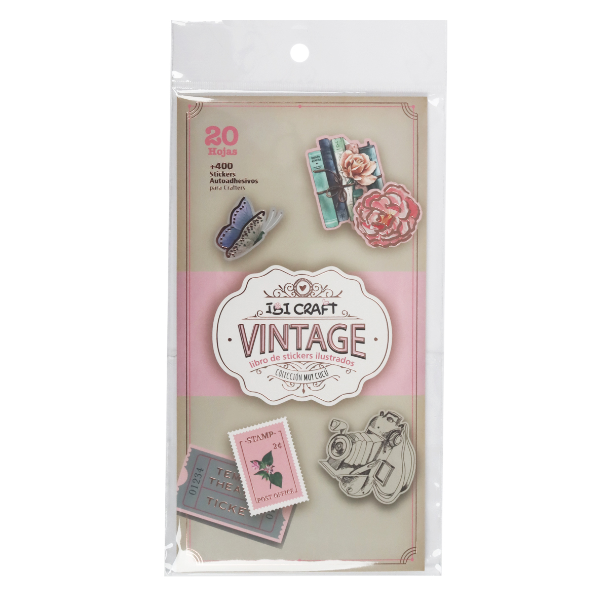 Block stickers IBI CRAFT "VINTAGE"