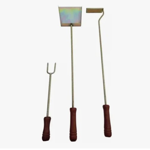Kit Parrillero Cincado - Pala, Atizador, Pincho