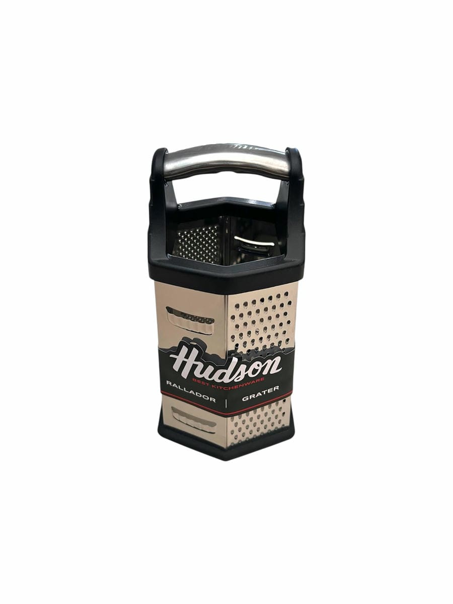 Rallador 6 Caras Hudson Base Antideslizante Acero Inoxidable