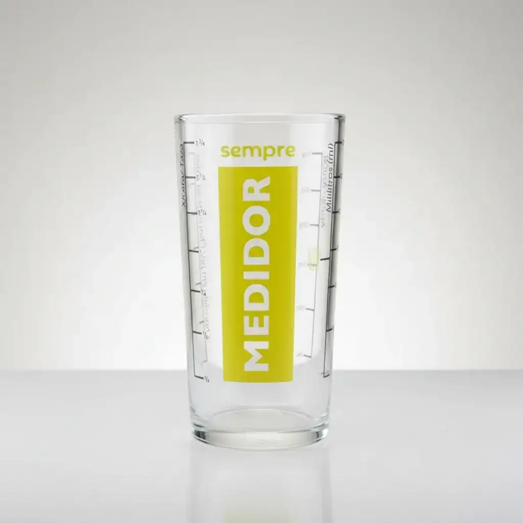 Vaso Medidor De Vidrio De 390 mL