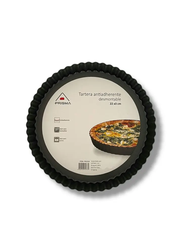 Tartera Redonda Antiadherente Desmontable 22cm