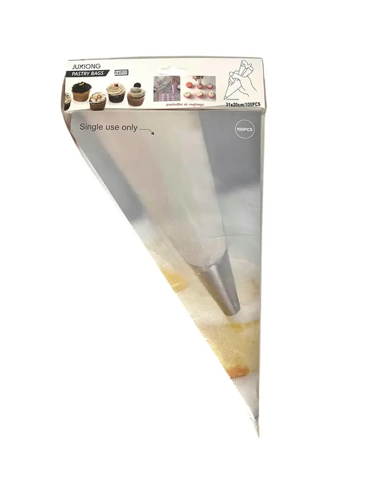Pack De 100 Mangas Pasteleras Descartables