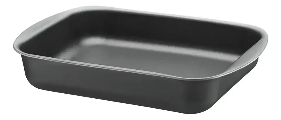 Asadera Honda Tramontina Teflón 40cm Antiadherente Color Gris