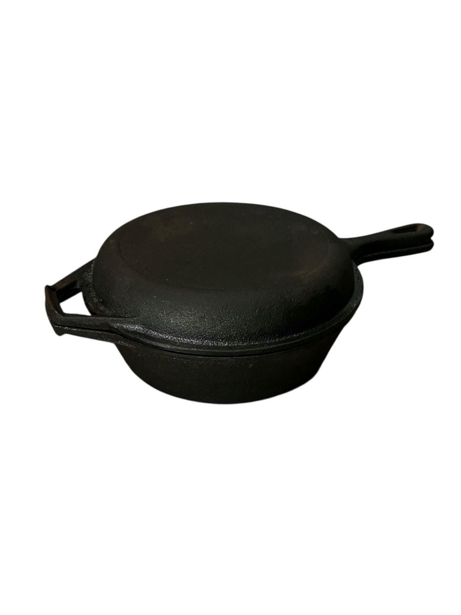 Horno Holandés De Hierro Fundido 3 En 1 - 23x11 Cm