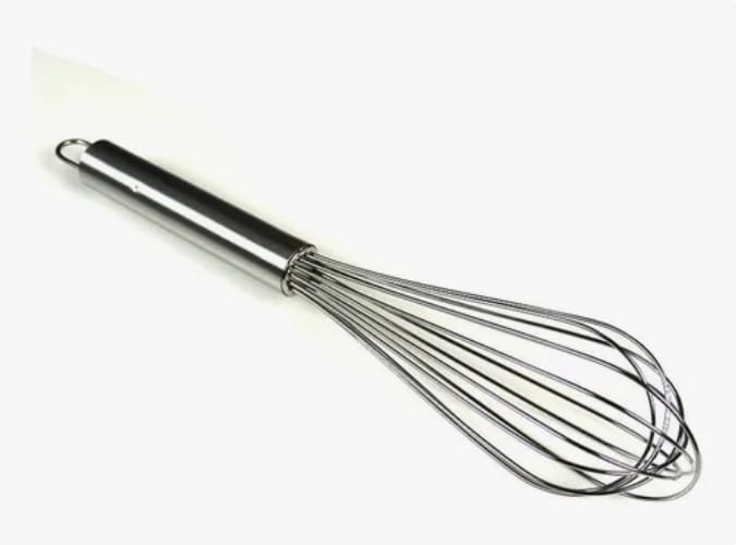 Batidor De Huevo 100% Acero Inox - 34,5 Cm