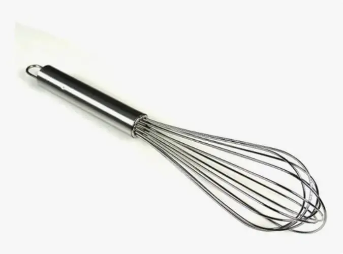 Batidor De Huevo 100% Acero Inox - 34,5 Cm