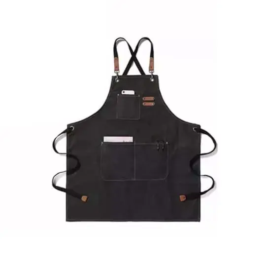 Delantal De Cocina Con Bolsillos - Poliester