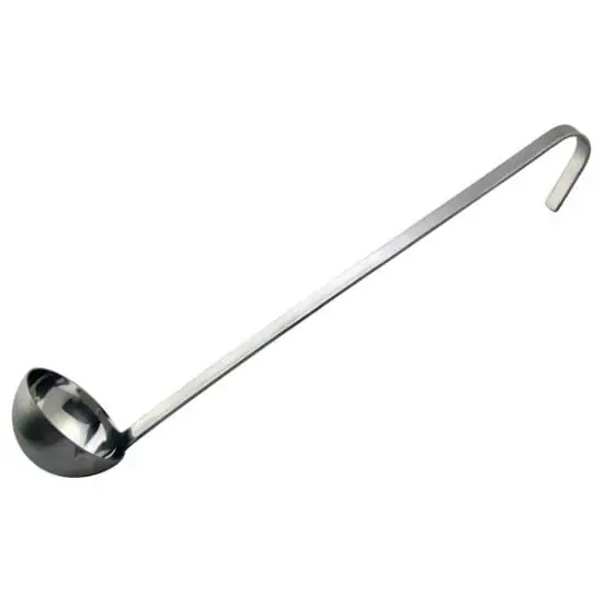 Cucharón De Acero 38cm Y 250 ml - Con Gancho