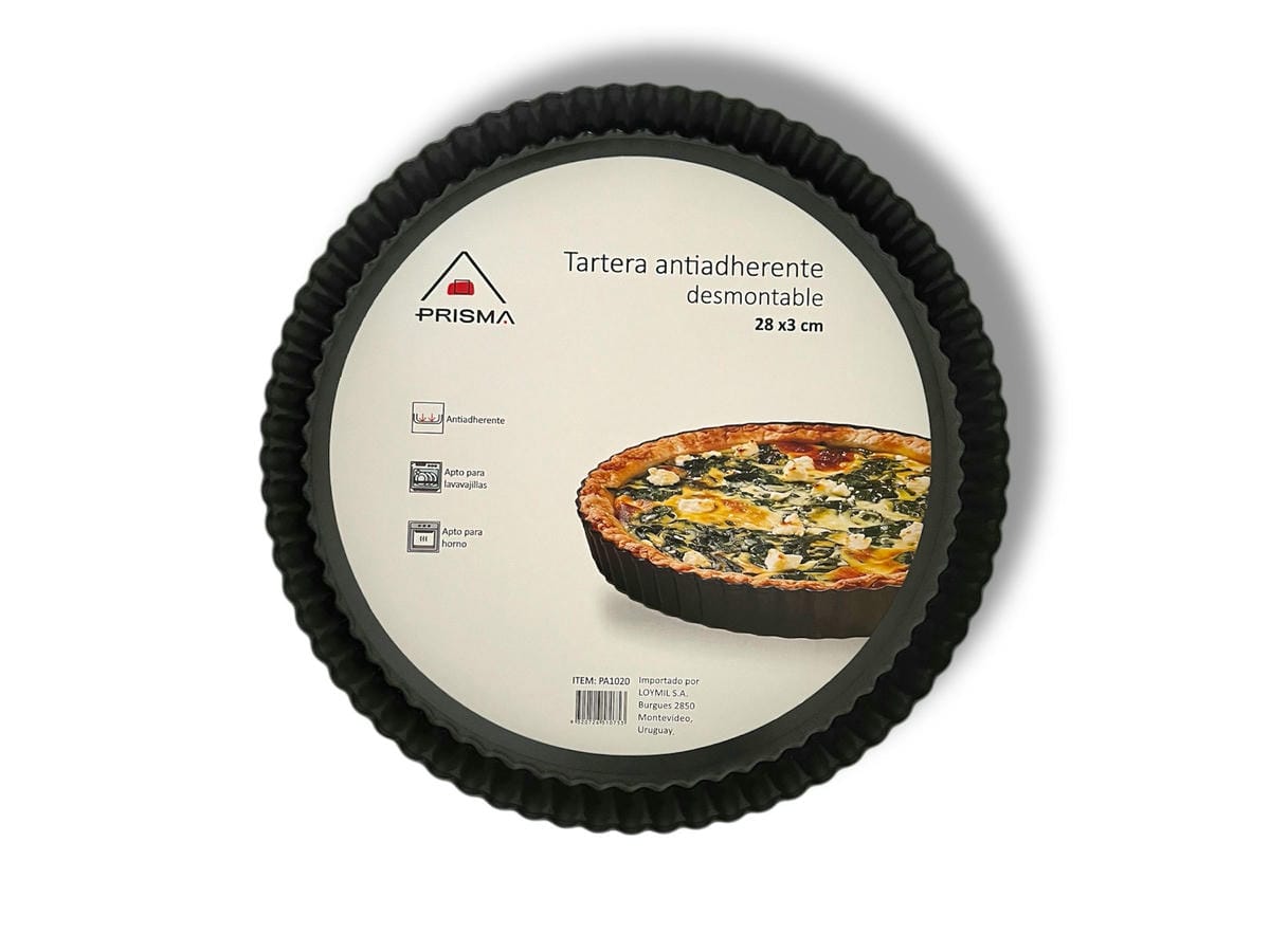 Tartera Redonda Antiadherente Desmontable 28cm