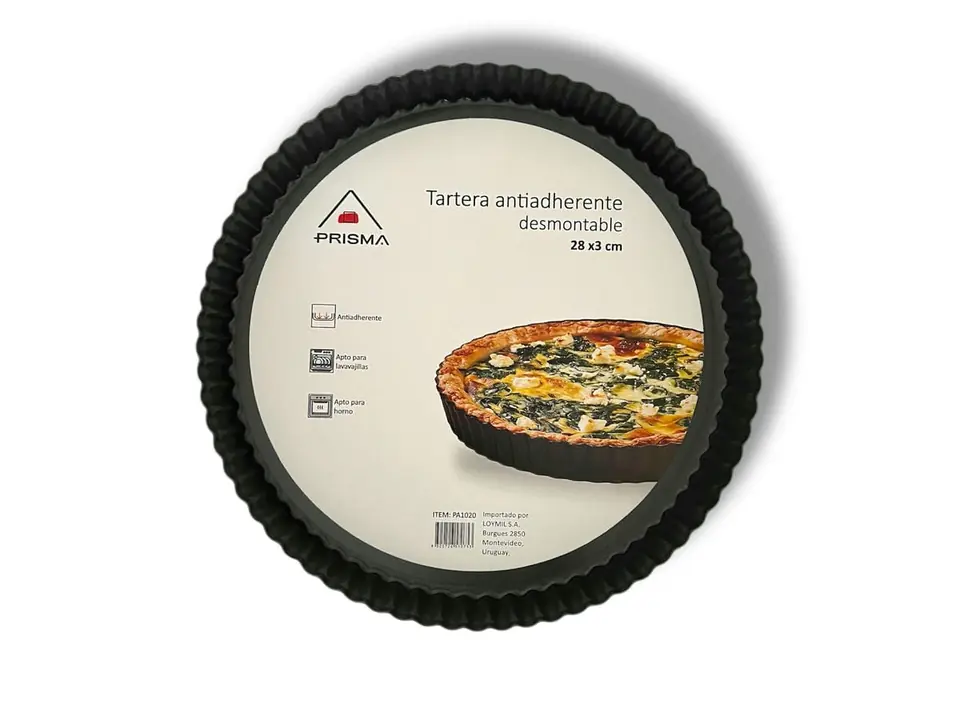 Tartera Redonda Antiadherente Desmontable 28cm