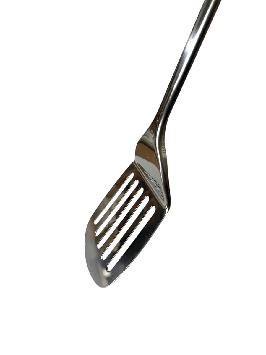 Espátula Ranurada 33.5cm - 100% Acero Inox
