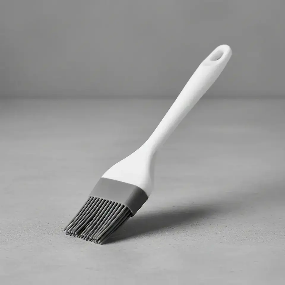 Pincel De Silicona Para Cocina Con Mango De Plástico