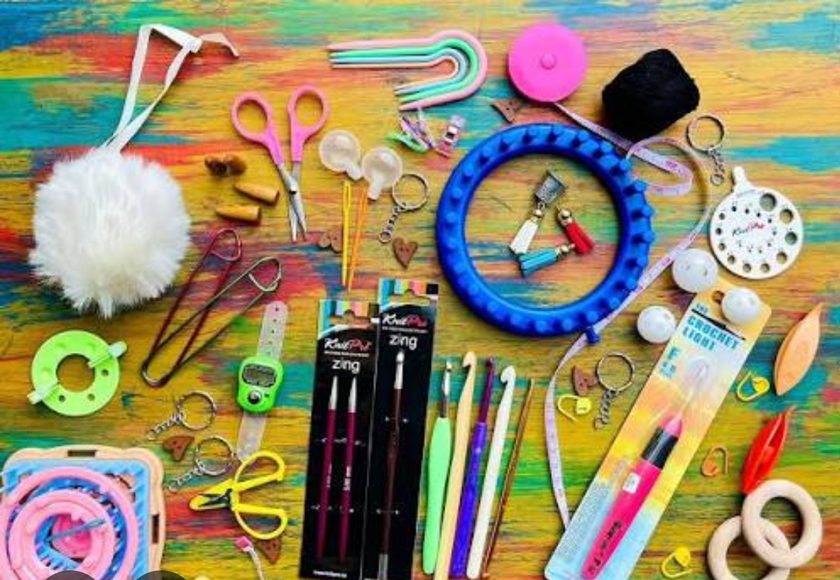 ACCESORIOS PARA TEJIDO/BORDADO/COSTURA