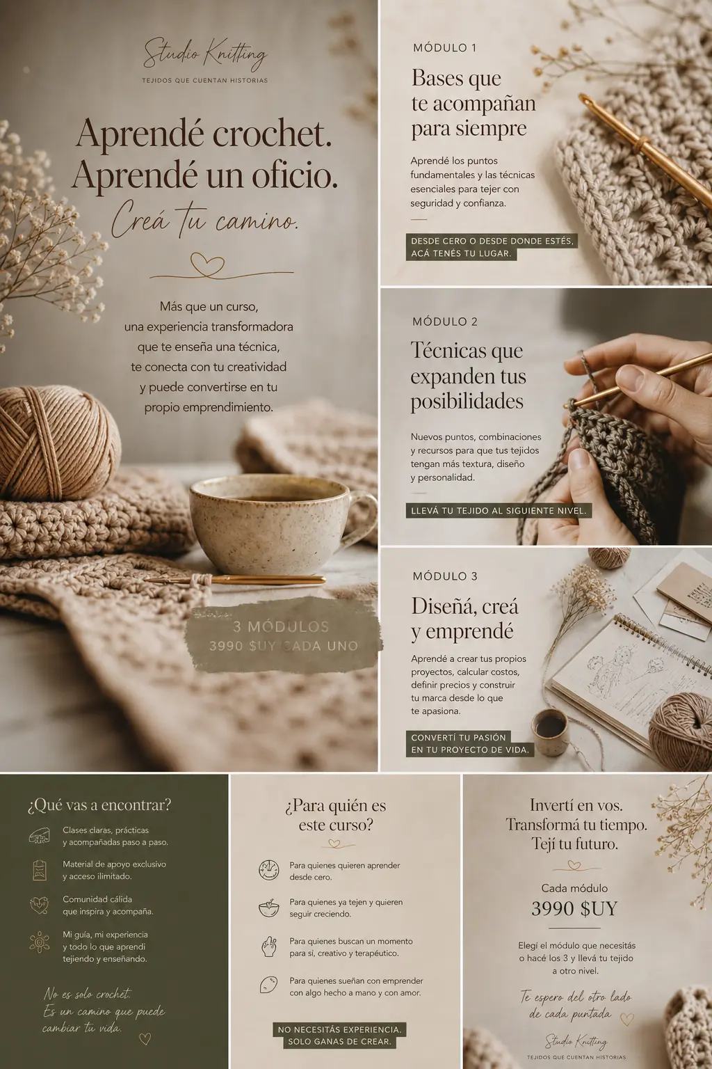 CURSO CROCHET DESDE CERO