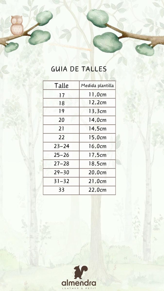 Guía de talles