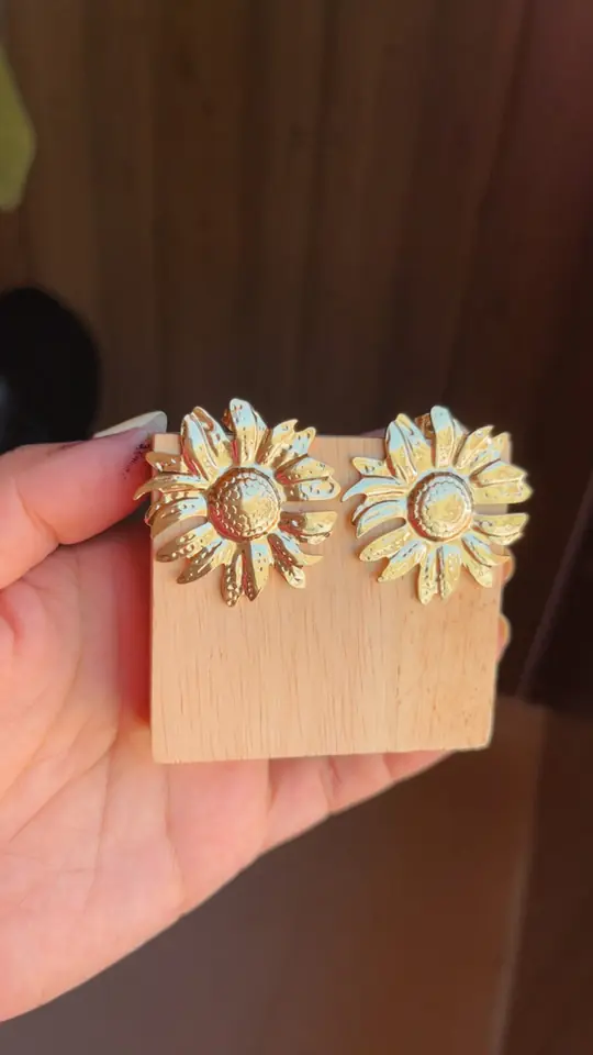 CARAVANAS GIRASOL DORADAS