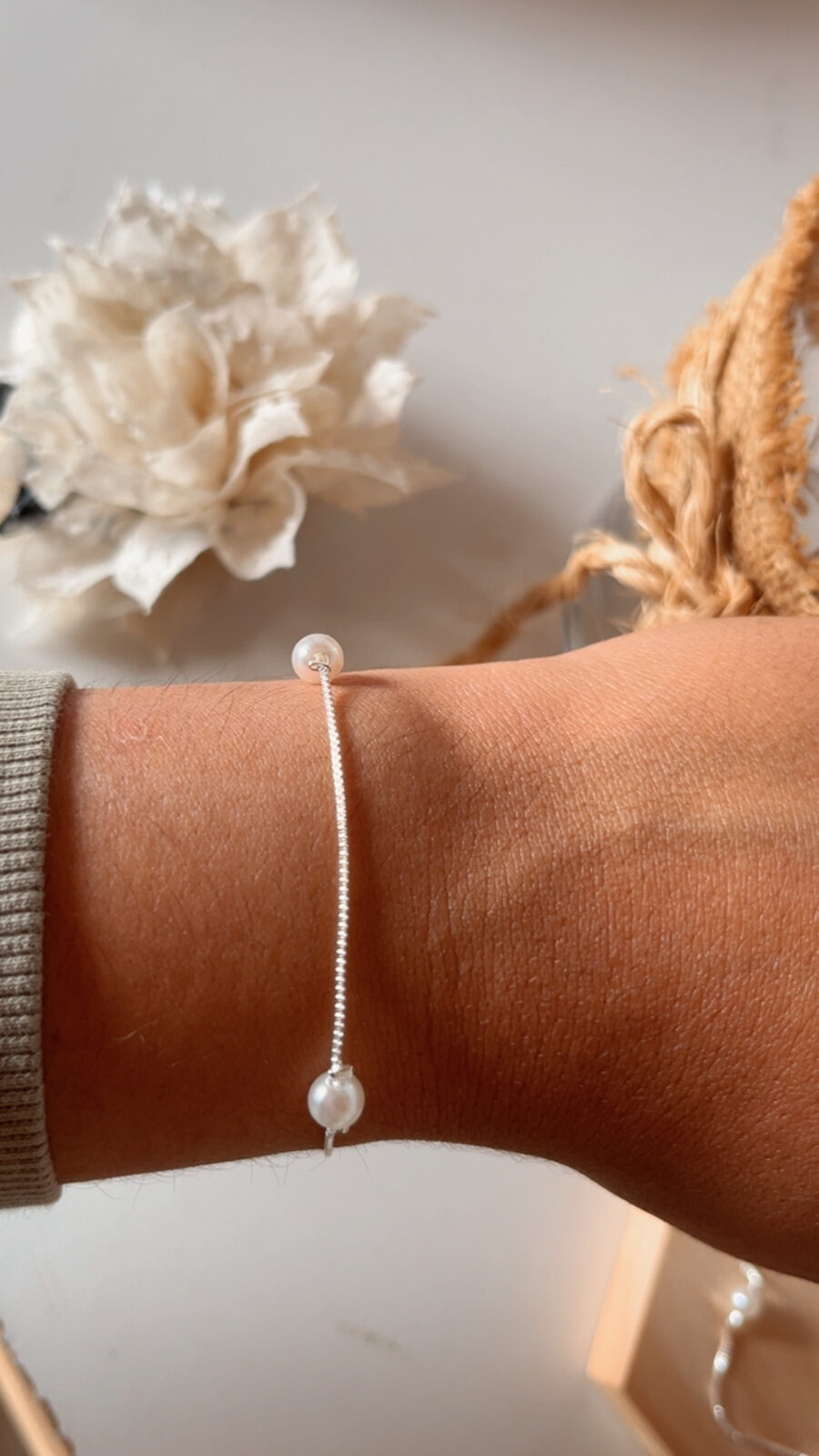 PULSERA PERLAS