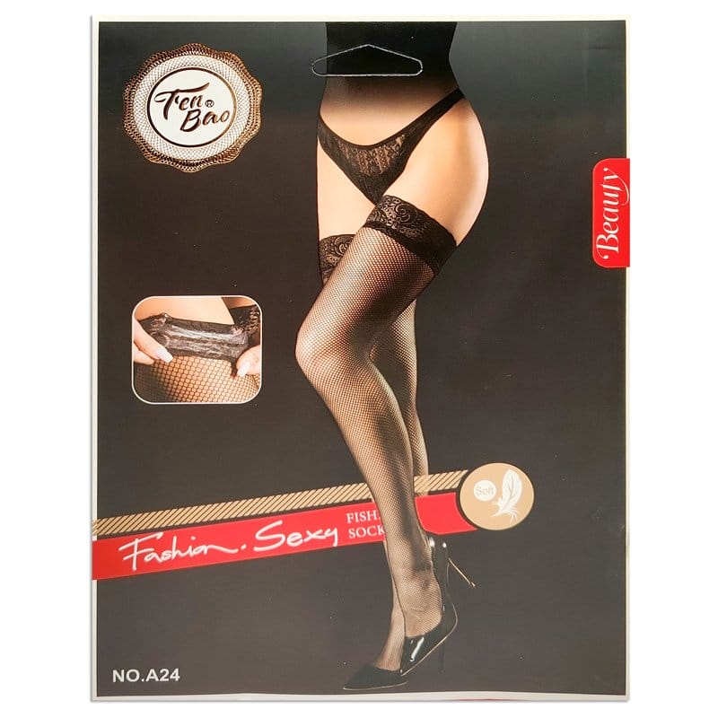 Fenbao Sexy — Medias Bucaneras con Encaje | Talle Único