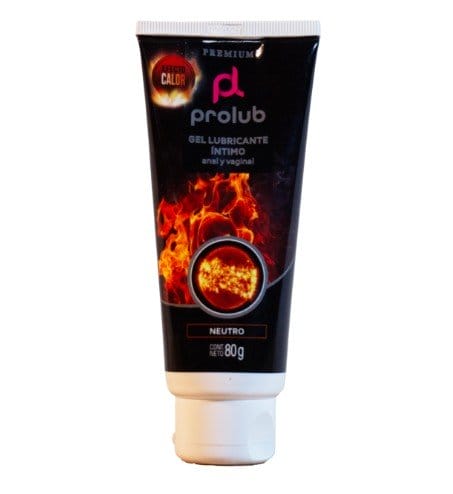 Gel Efecto Calor — Lubricante Anal y Vaginal Base Agua | 80 g